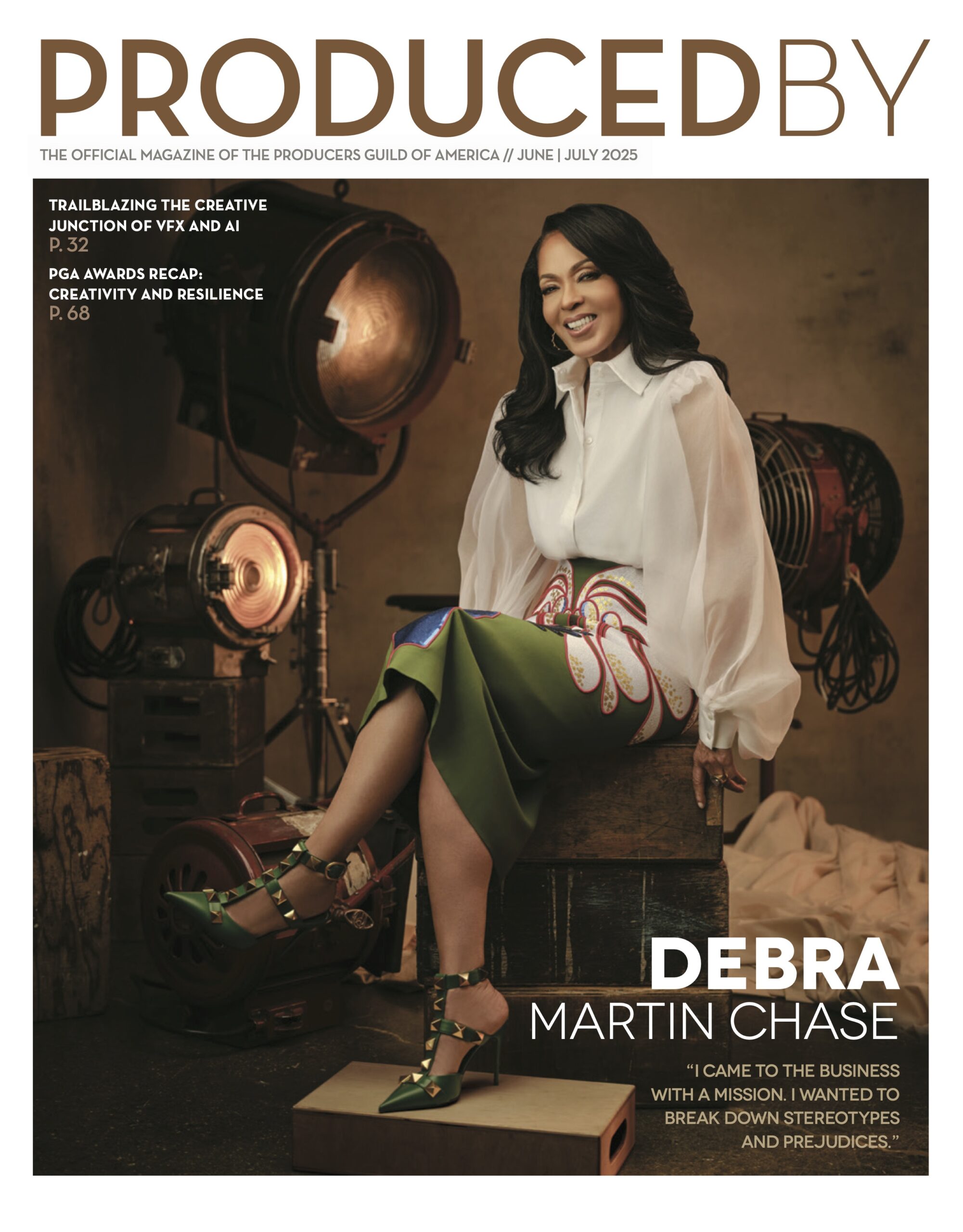 Debra Martin Chase in Produced By Magazine June/July 2025